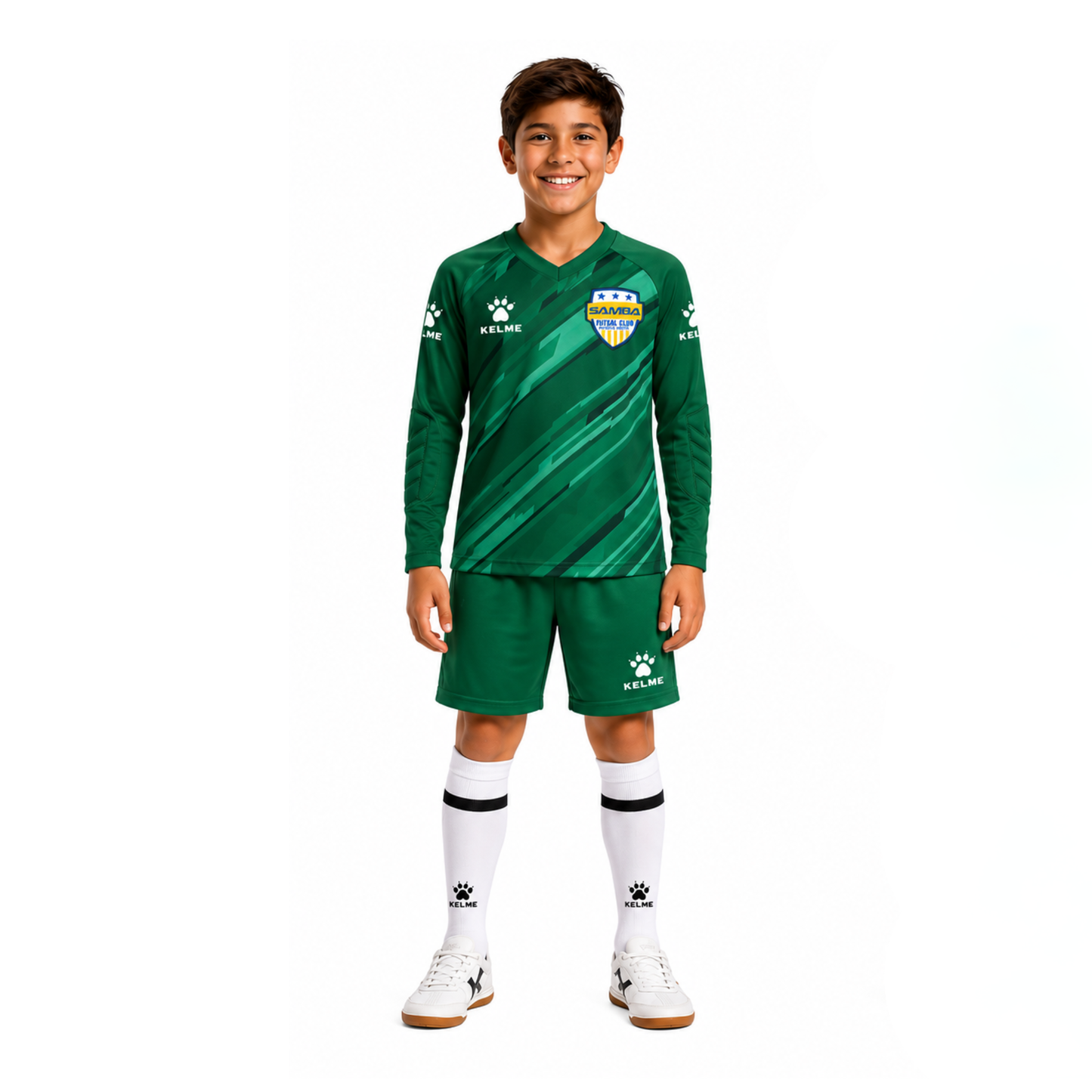 Samba Goalkeeper Uniform Kit 2026 – Dark Green