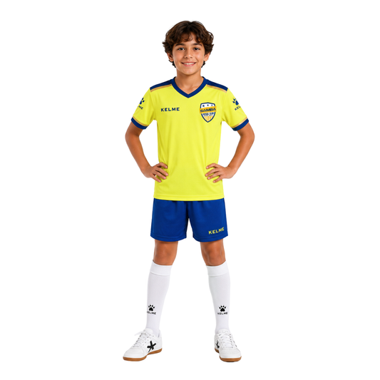 Samba Competitive Uniform Kit 2026 – Neon / Gold / Royal Blue