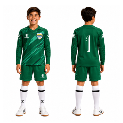 Samba Goalkeeper Uniform Kit 2026 – Dark Green