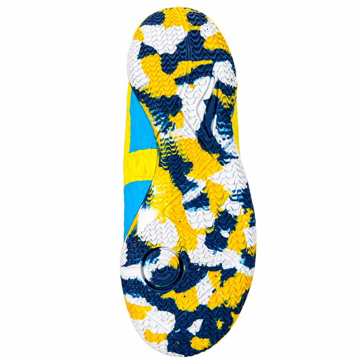 Penalty RX Locker Kids Indoor Futsal Shoes – Blue/Yellow