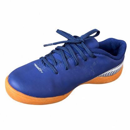 Penalty Kids Indoor Futsal Shoes – Navy/White/Orange