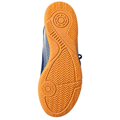 Penalty Kids Indoor Futsal Shoes – Navy/White/Orange