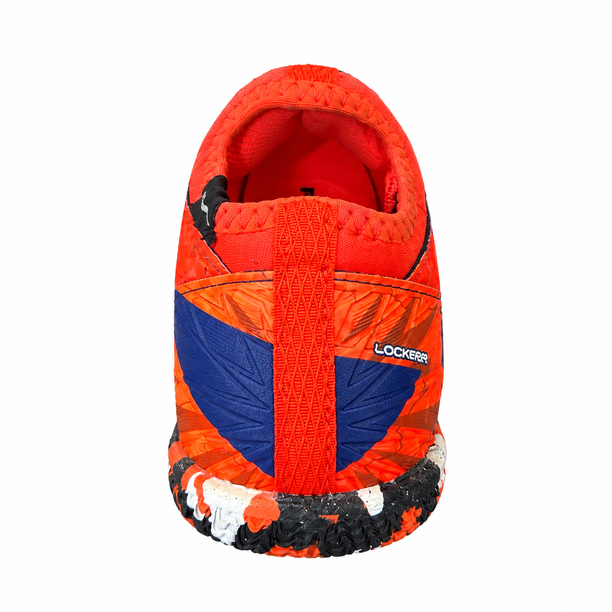Penalty RX Locker Kids Indoor Futsal Shoes – Navy/Orange