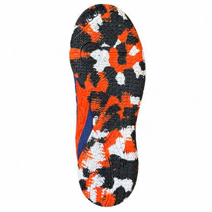 Penalty RX Locker Kids Indoor Futsal Shoes – Navy/Orange
