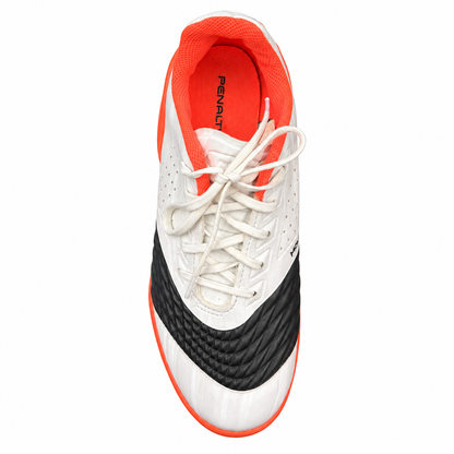 Penalty Max 200 Futsal Shoes – White / Black / Orange