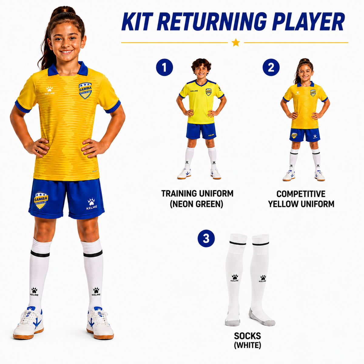 Samba Returning Player Kit 2026/27 Season