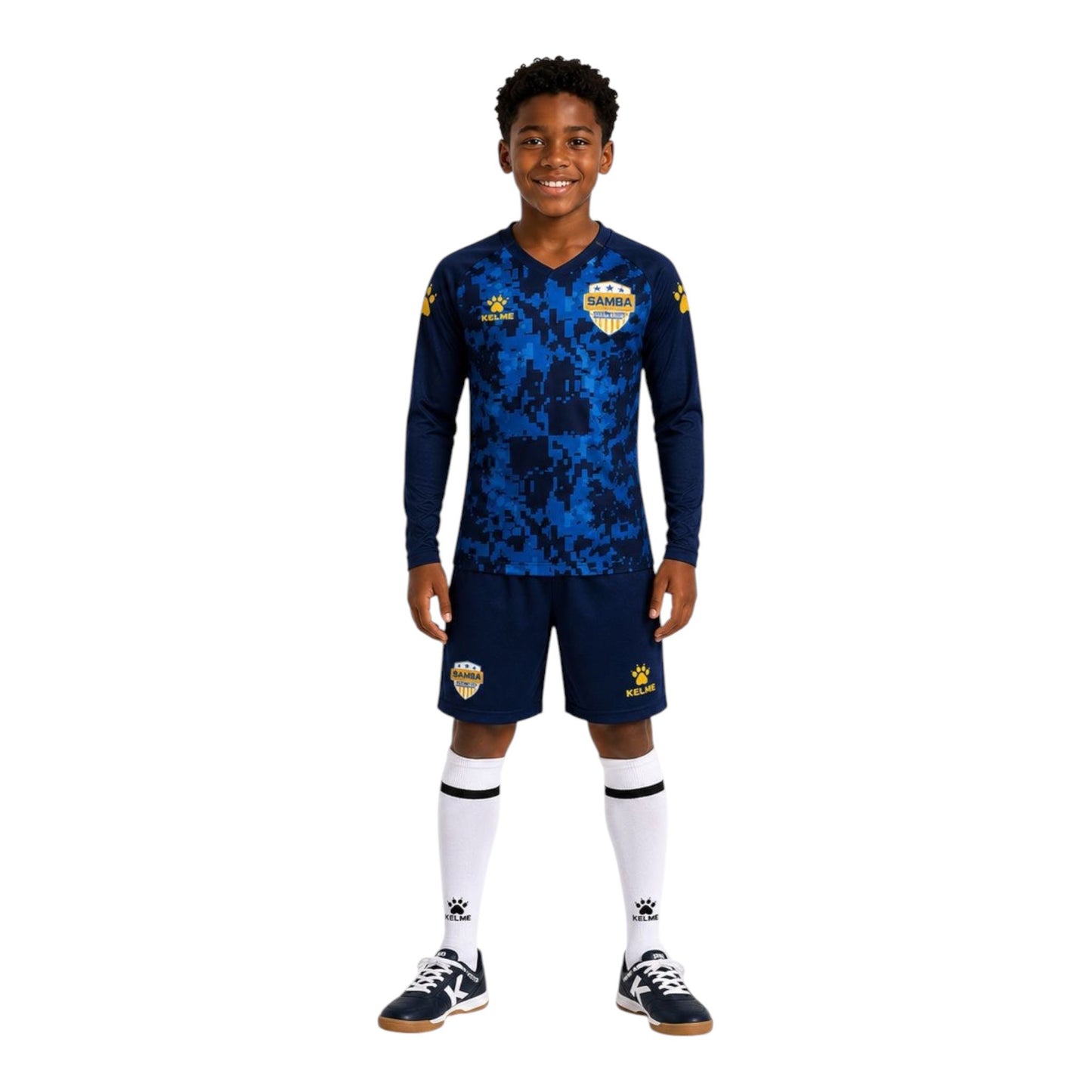 Samba Goalkeeper Uniform Kit 2026 – Dark Blue