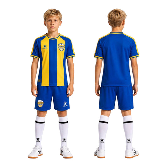 Samba Academy Uniform Kit 2026 - Yellow / Blue