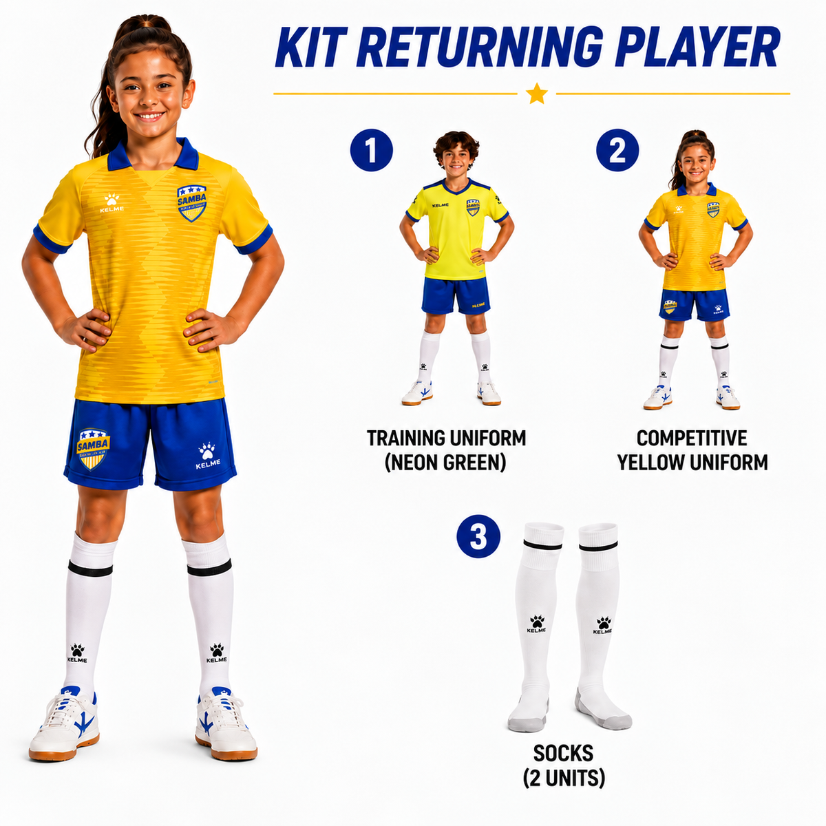 Samba Returning Player Kit 2026/27 Season
